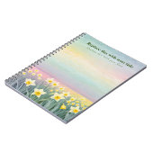 Extravagant Pastell Floral Notebook Notizblock (Linke Seite)