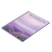 Extravagant Pastell Floral Notebook Notizblock (Linke Seite)