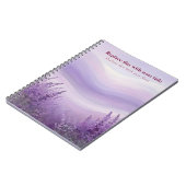 Extravagant Pastell Floral Notebook Notizblock (Linke Seite)