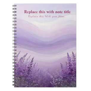 Extravagant Pastell Floral Notebook Notizblock