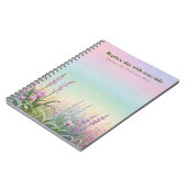 Extravagant Pastell Floral Notebook Notizblock (Linke Seite)