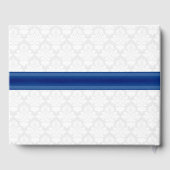 Extravagant Peacock Feather Wedding Guest Book Gästebuch (Rückseite)