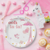 Extravagant Pink Paris Eiffel Tower Party Teller (Party)