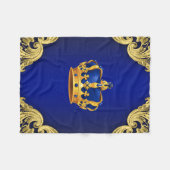 Extravagant Prince Baby Blankets Fleecedecke (Vorderseite (Horizontal))