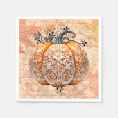 Extravagant Pumpkin Serviette (Vorderseite)