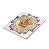 Extravagant Queen Crown Fliese (Seite)