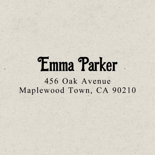 Extravagant Retro Decorative Elegant Einfach Permastempel