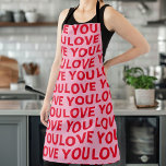 Extravagant Romantische Rot-Rot-Rosa-Liebe Ihr Mus Schürze<br><div class="desc">Extravagant Romantische Rot-Rot-Rosa-Liebe Ihr Muster</div>