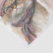 Extravagant Seidenpapier (Ausschnitt)