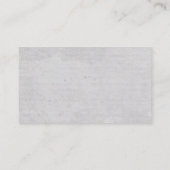 Extravagant Shears Watercolor Barber Visitenkarte (Rückseite)