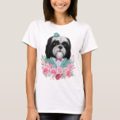 Extravagant Shih Tzu T-Shirt (Vorderseite)