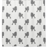 Extravagant-Spielzeug-Poodle-Silhouetten-Muster