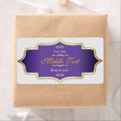 Extravagant Style Jam Jelly Label Lila (Insitu)