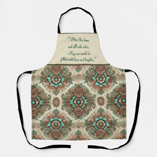 Extravagant traditionell anpassbar schürze (Vorderseite)