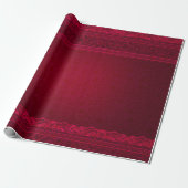 Extravagant und elegant roter Hintergrund Stilvoll Geschenkpapier (Ungerollt)