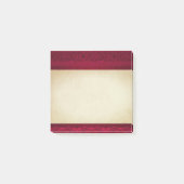 Extravagant und elegant roter Hintergrund Stilvoll Post-it Klebezettel (Vorderseite)