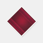 Extravagant und elegant roter Hintergrund Stilvoll Serviette (Ecke)