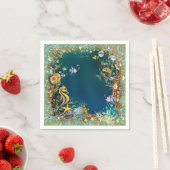 Extravagant unter der Hochseegesellschaft Serviette (Beispiel)