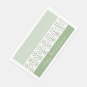 Extravagant Vertikal entwickelt Serviette (Ecke)