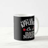 Extravagant wie Applebee's auf einem Date Night Co Kaffeetasse (VorderseiteRechts)