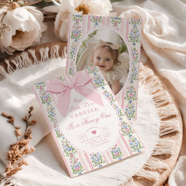 Extravagante 1 Liebe Shack Vintag Bow 1. Geburtsta Einladung