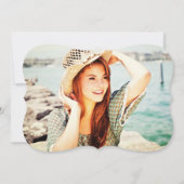 Extravagante Affäre Grad Party Einladung (Rückseite)