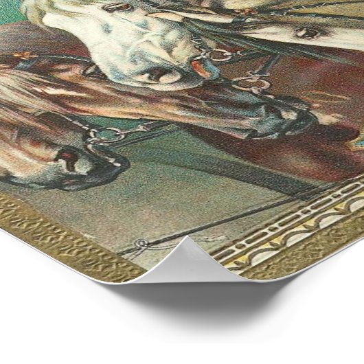 Extravagante Aktie Poster (Ecke)