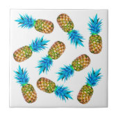 Extravagante Ananas Fliese (Vorderseite)