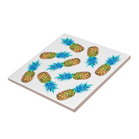 Extravagante Ananas Fliese (Seite)