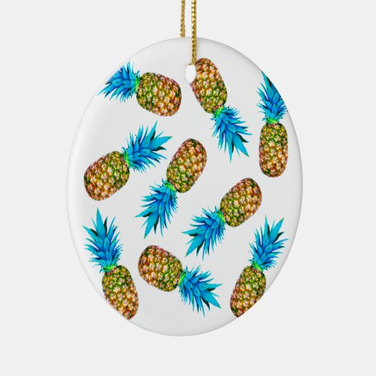 Extravagante Ananas Keramikornament (Rechts)