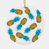 Extravagante Ananas Keramikornament (Vorne)
