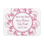 Extravagante Blende speichert das Datumsfenster Magnet (Horizontal)