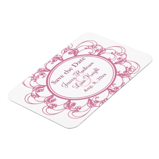 Extravagante Blende speichert das Datumsfenster Magnet (Linke Seite)