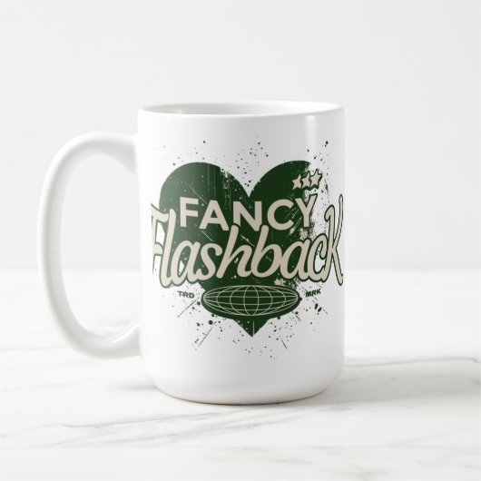 Extravagante Blitzreaktion Kaffeetasse (Links)