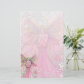 Extravagante Blume Fairy Stationery von Molly Harr Briefpapier (Stehend Vorderseite)