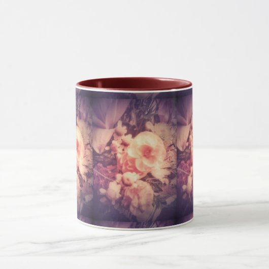 Extravagante Blume Tasse (Zentrum)