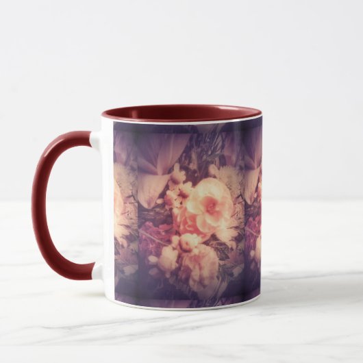Extravagante Blume Tasse (Links)