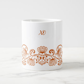 Extravagante Blumenriesen-Kaffee-Tasse Jumbo-Tasse