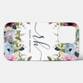 Extravagante Bluthochdruck und Name Case-Mate iPhone Hülle (Rückseite (Horizontal))