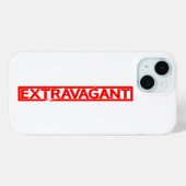 Extravagante Briefmarke Case-Mate iPhone Hülle (Rückseite (Horizontal))