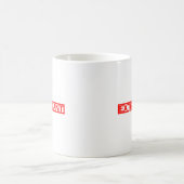 Extravagante Briefmarke Kaffeetasse (Mittel)