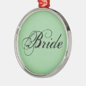 Extravagante Brille auf Lager Silbernes Ornament (Links)