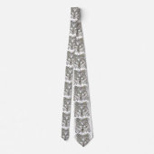 Extravagante Cat Abalone-Krawatte Krawatte (Rückseite)