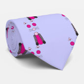 EXTRAVAGANTE CAT KRAWATTE (Gerollt)