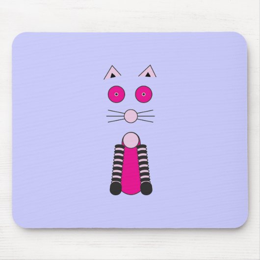 EXTRAVAGANTE CAT MOUSEPAD (Vorne)