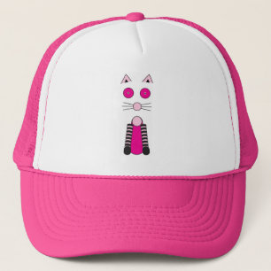 EXTRAVAGANTE CAT TRUCKERKAPPE