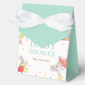 Extravagante Circus Karneval Animals Kinderdusche Geschenkschachtel (Vorderseite)