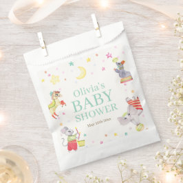 Extravagante Circus Karneval Animals Kinderdusche Geschenktütchen