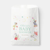 Extravagante Circus Karneval Animals Kinderdusche Geschenktütchen (Vorderseite)