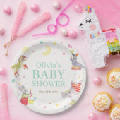 Extravagante Circus Karneval Animals Kinderdusche Pappteller (Party)